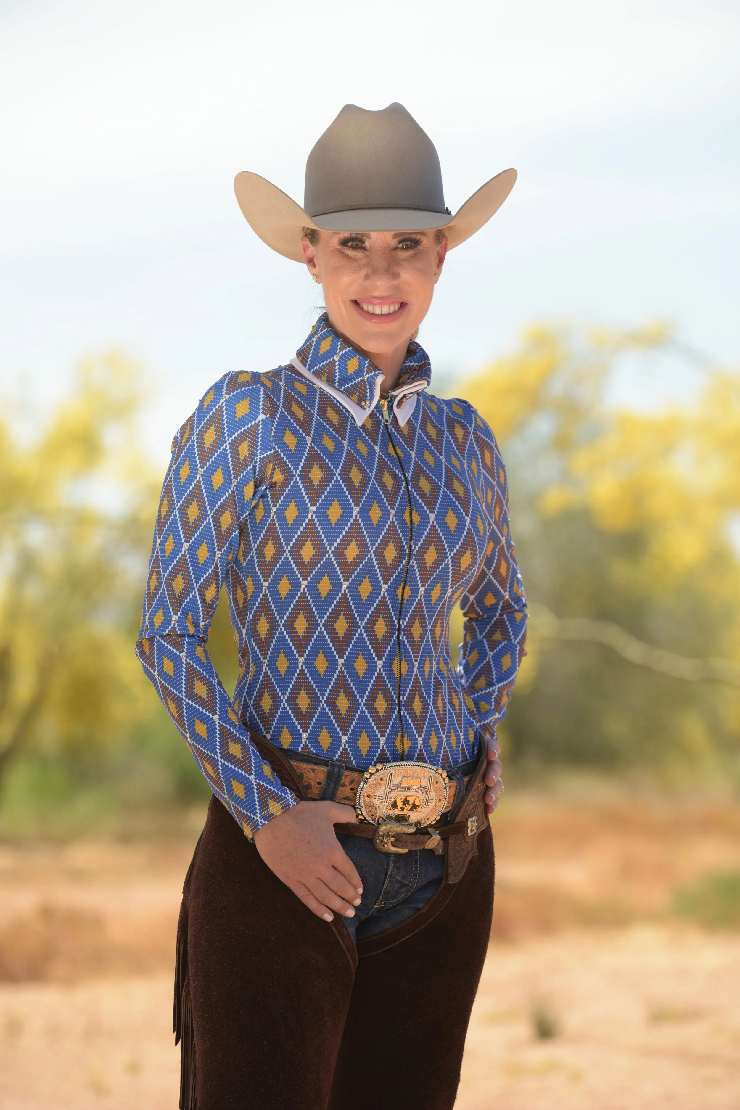 Pacific Blue Western Shirt