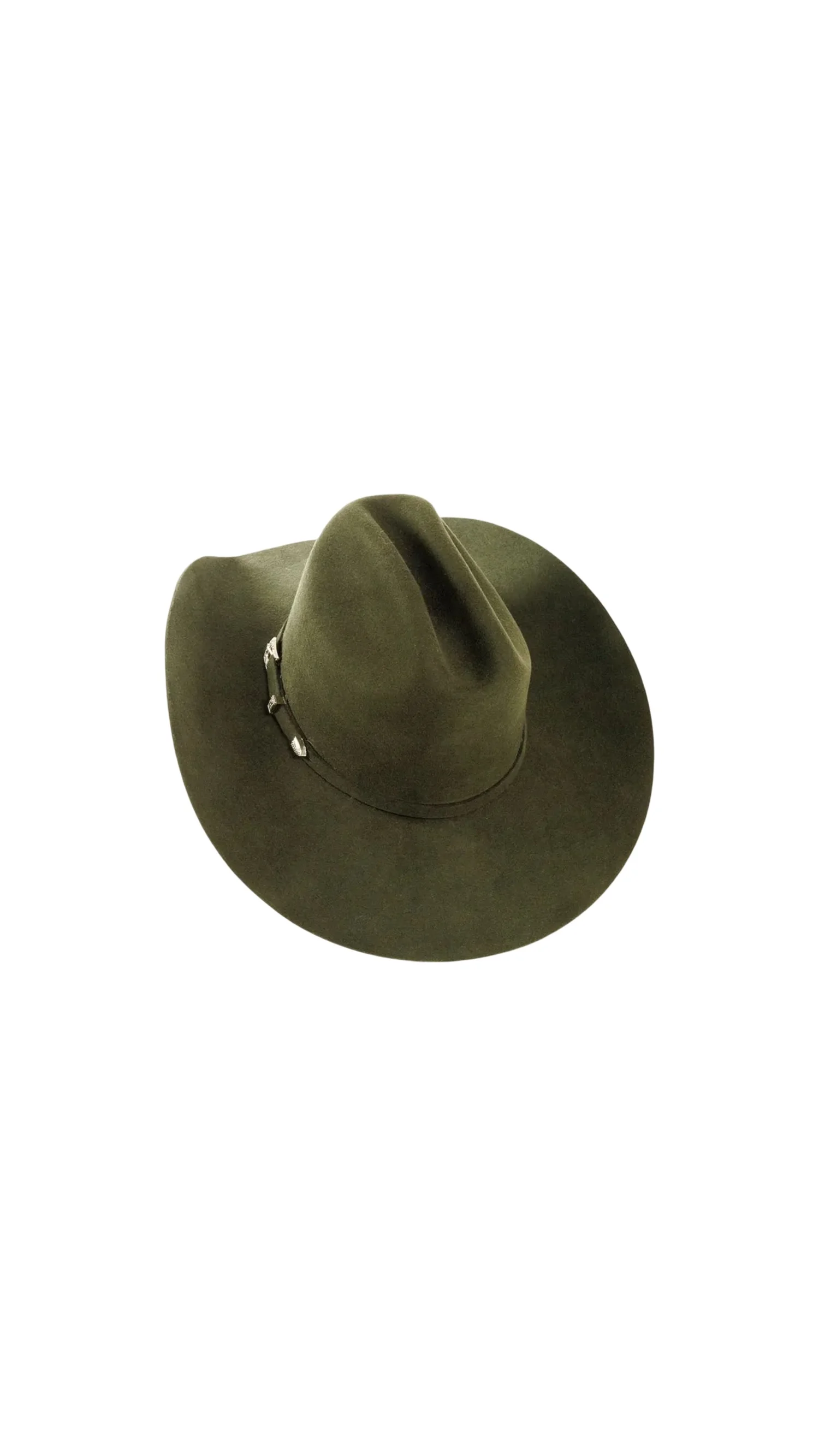 ?Olive Cattleman Felt Cowgirl Hat ? Sparkle Ridge?