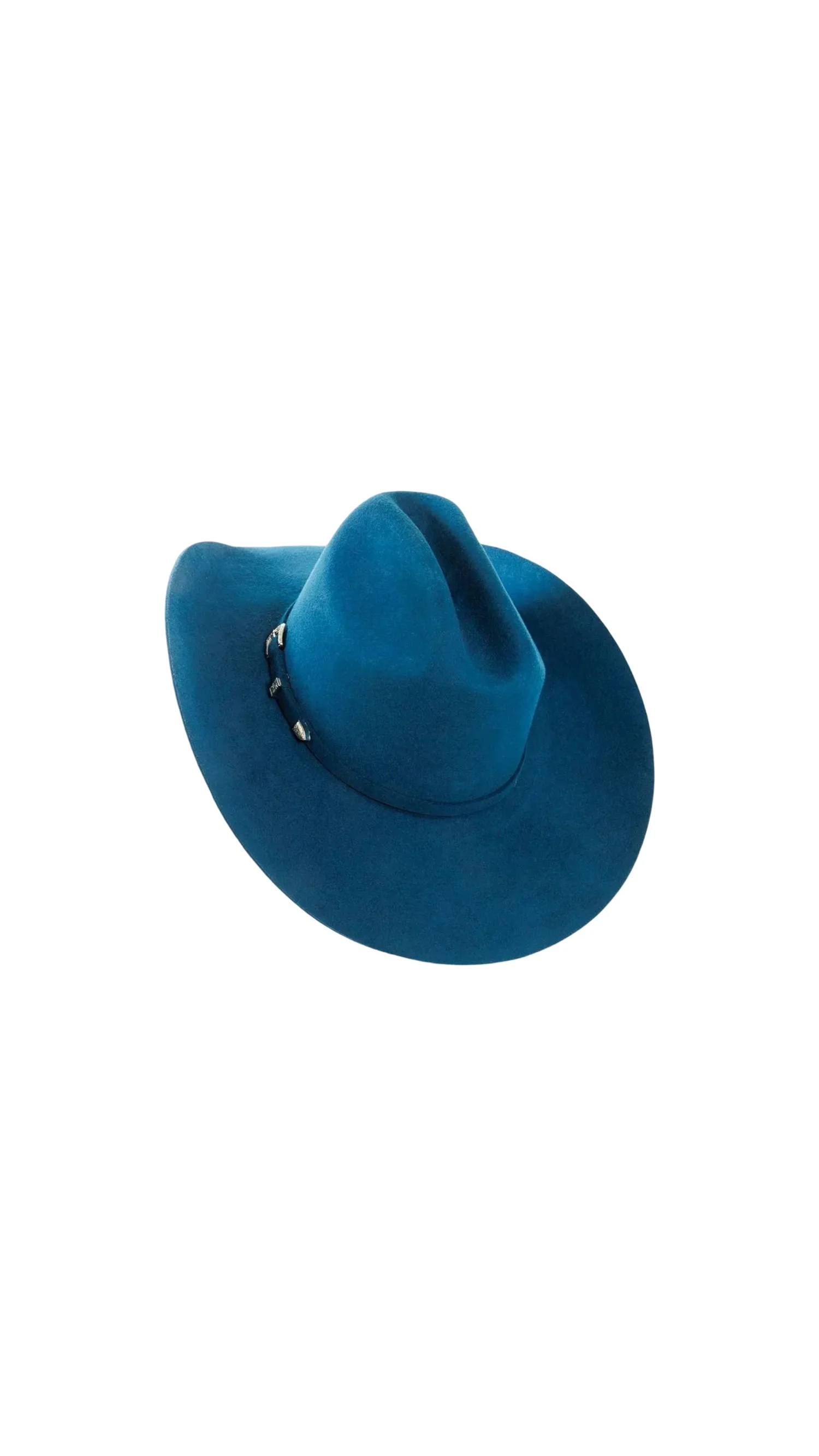 ?Sapphire Cattleman Felt Cowgirl Hat ? Sparkle Ridge? display picture 1
