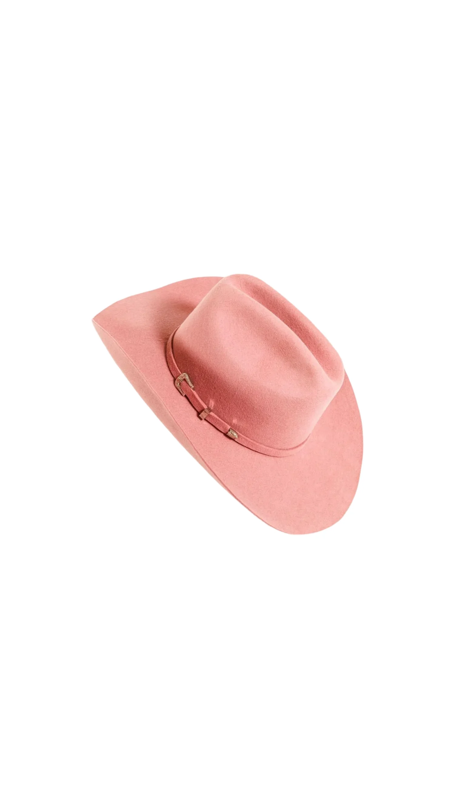 Pink Gator Cowgirl Brim COWGIRL JR PINK CANVAS – Gone Country Hats main image 4