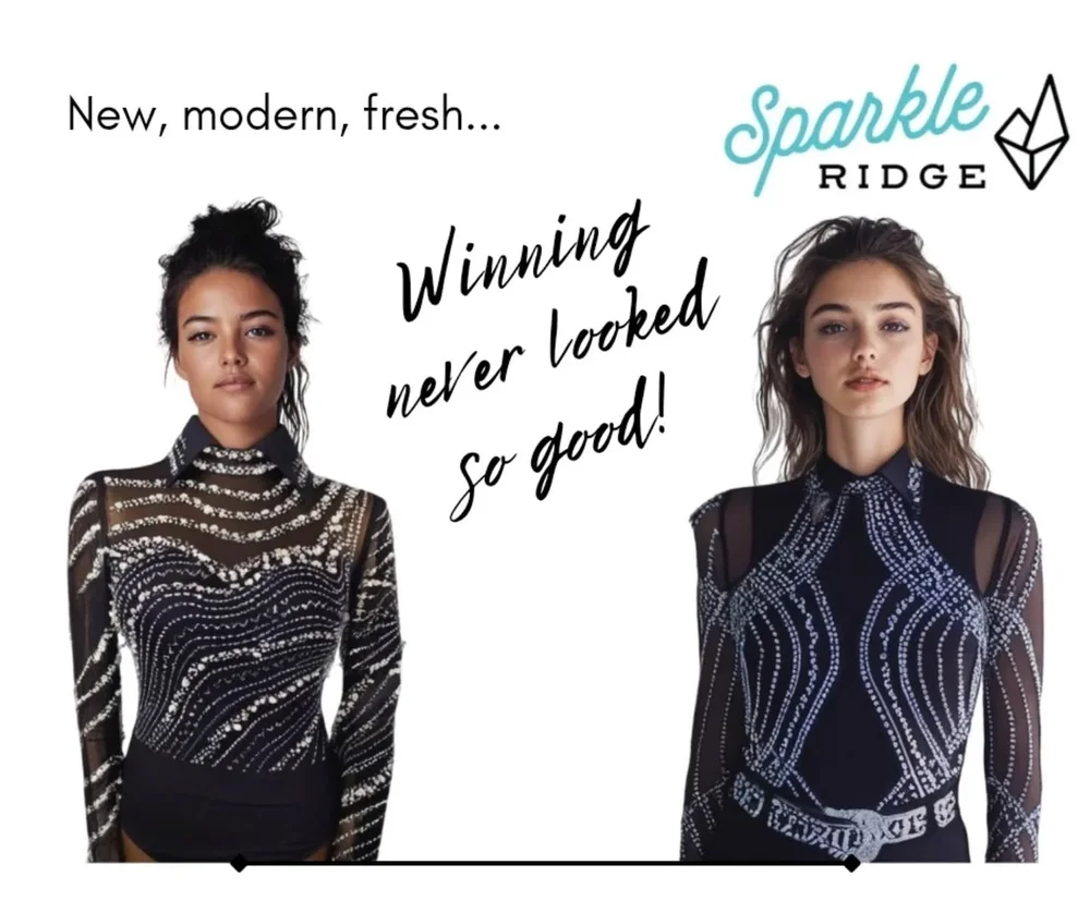 Used, Old, or Musty Clothes
🌟 Tired of second-hand show clothes that don&rsquo;t shine like they should?

At Sparkle Ridge, we ONLY sell brand-new, sparkling apparel that guarantees you&rsquo;ll look your best in the ring.
✨ Don&rsquo;t settle for l