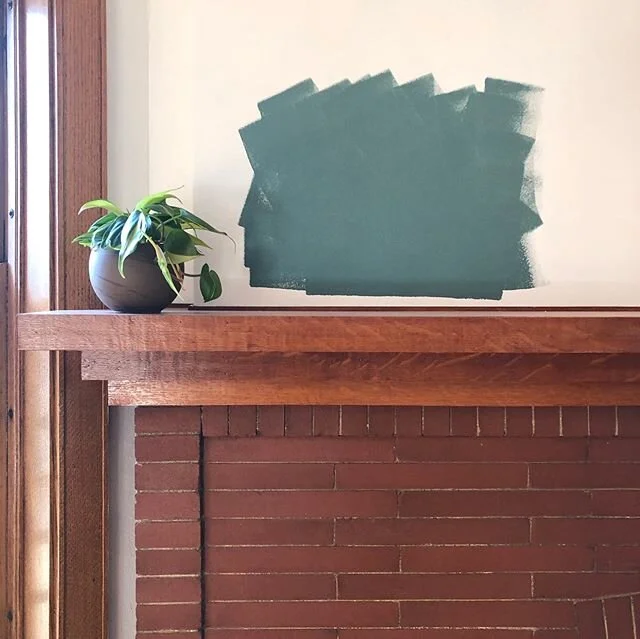 If the fireplace could talk.... 🔥 🔥 🔥 .
.
Over a century of gathering &lsquo;round the hearth and fireside dining isn&rsquo;t lost on #primitiveandproperinfluenceclient .
.
Their plan for this historic structure is both tidy &amp; timely. .
.
Step