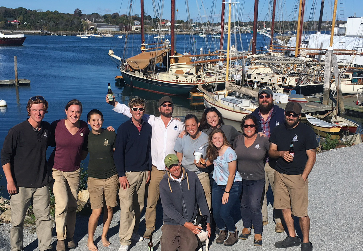 The Taber and Ladona crew family.