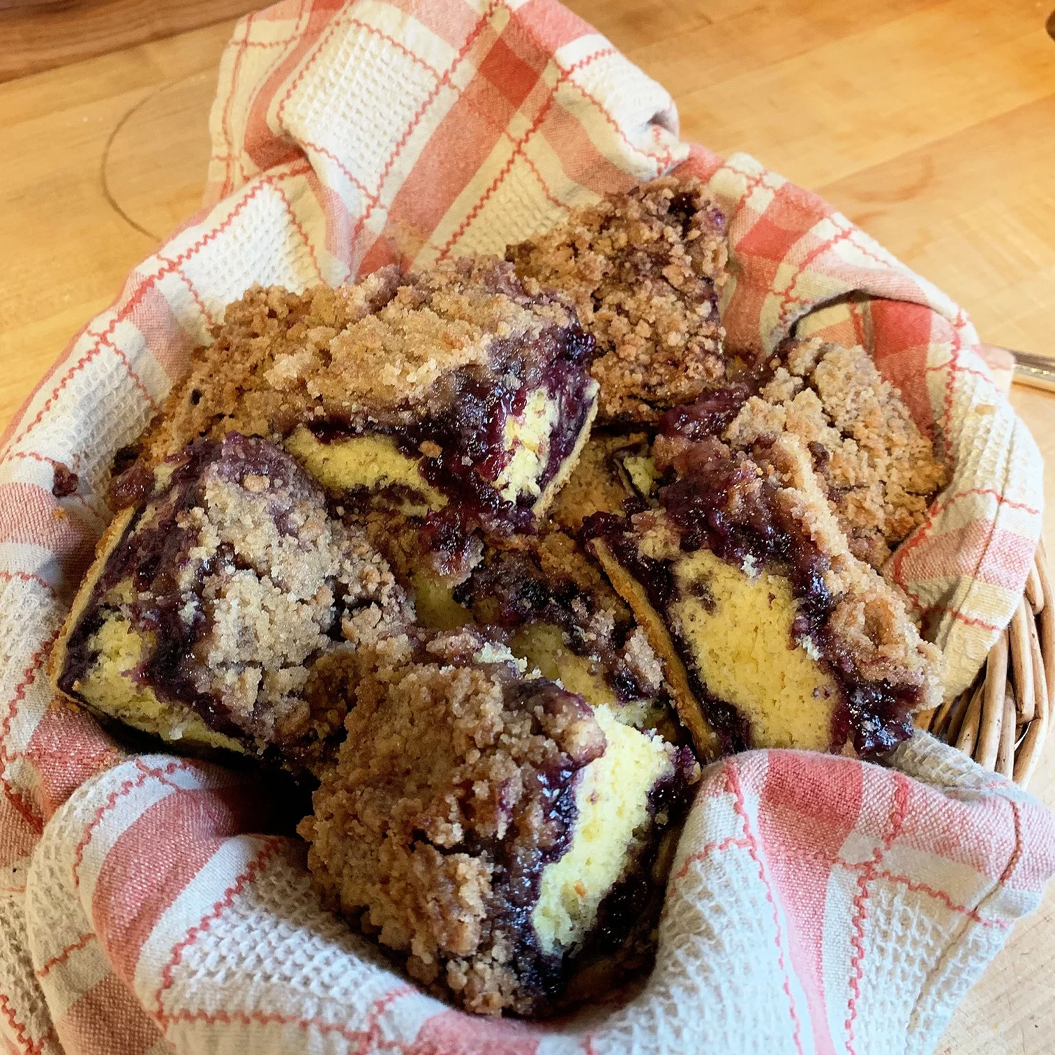 This blueberry buckle will easily earn you a Neighbor of the Year award.