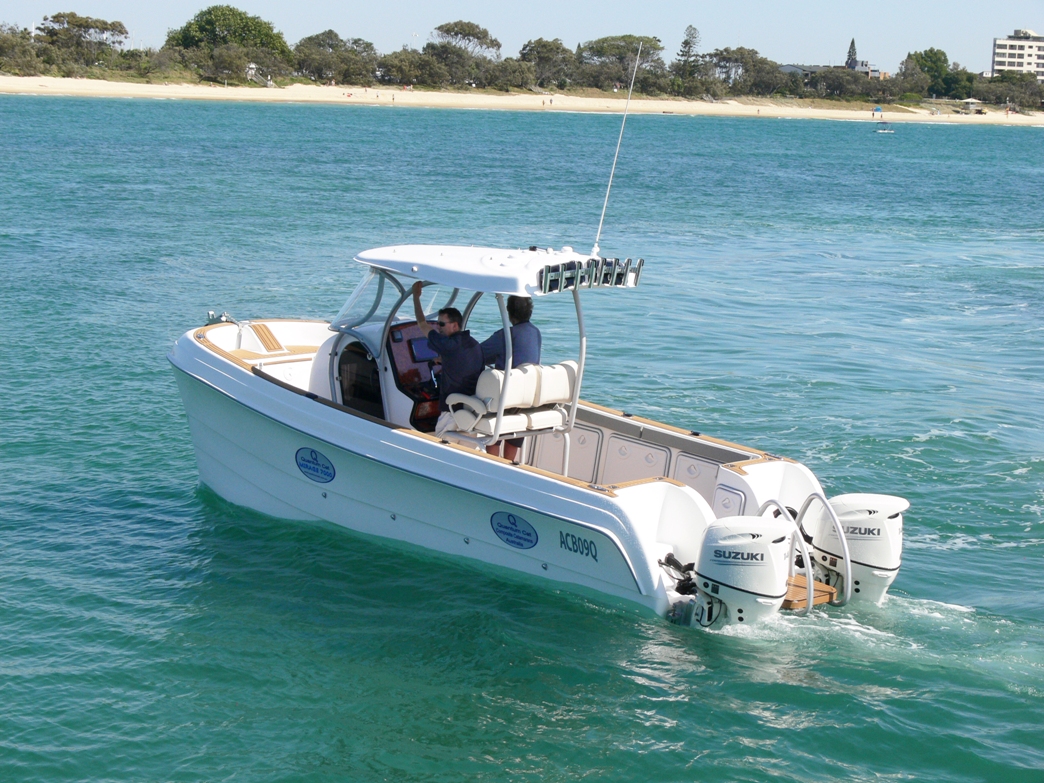 QCat Mirage 7000 On The Water