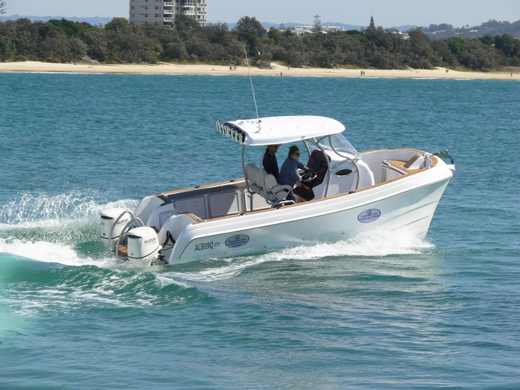 QCat Mirage 7000 On The Water
