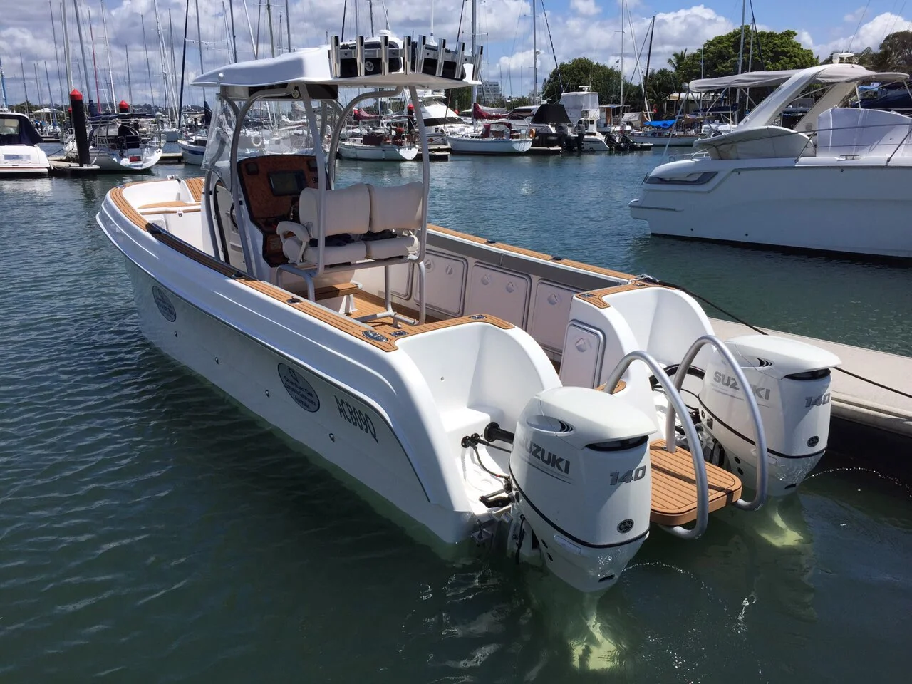 QCat Mirage 7000 On The Water