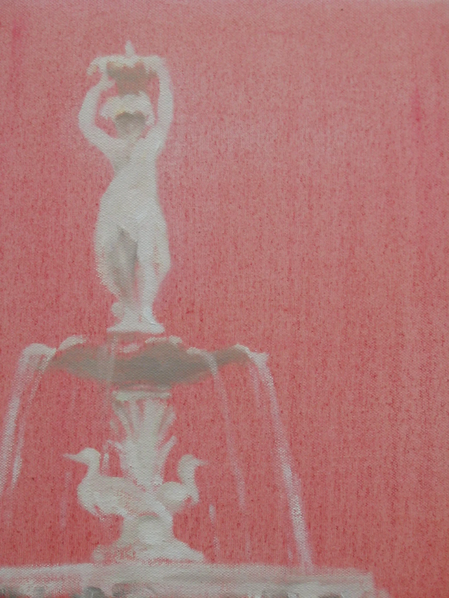  Crimson (changing thoughts II) 10 x 8 in. 2006 