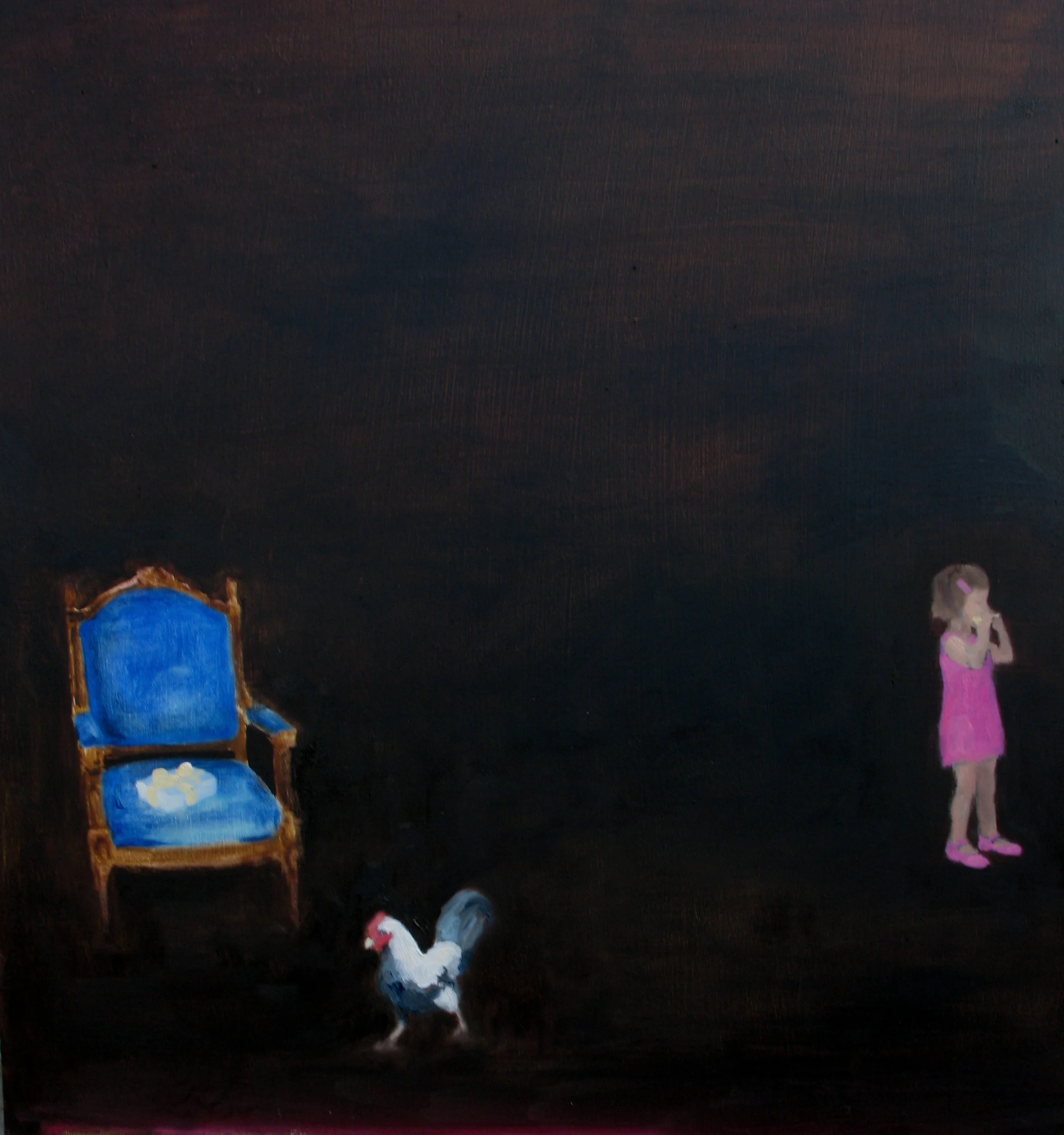 Painted Room (harmonica and happiness) 16 x 16 in. 2008