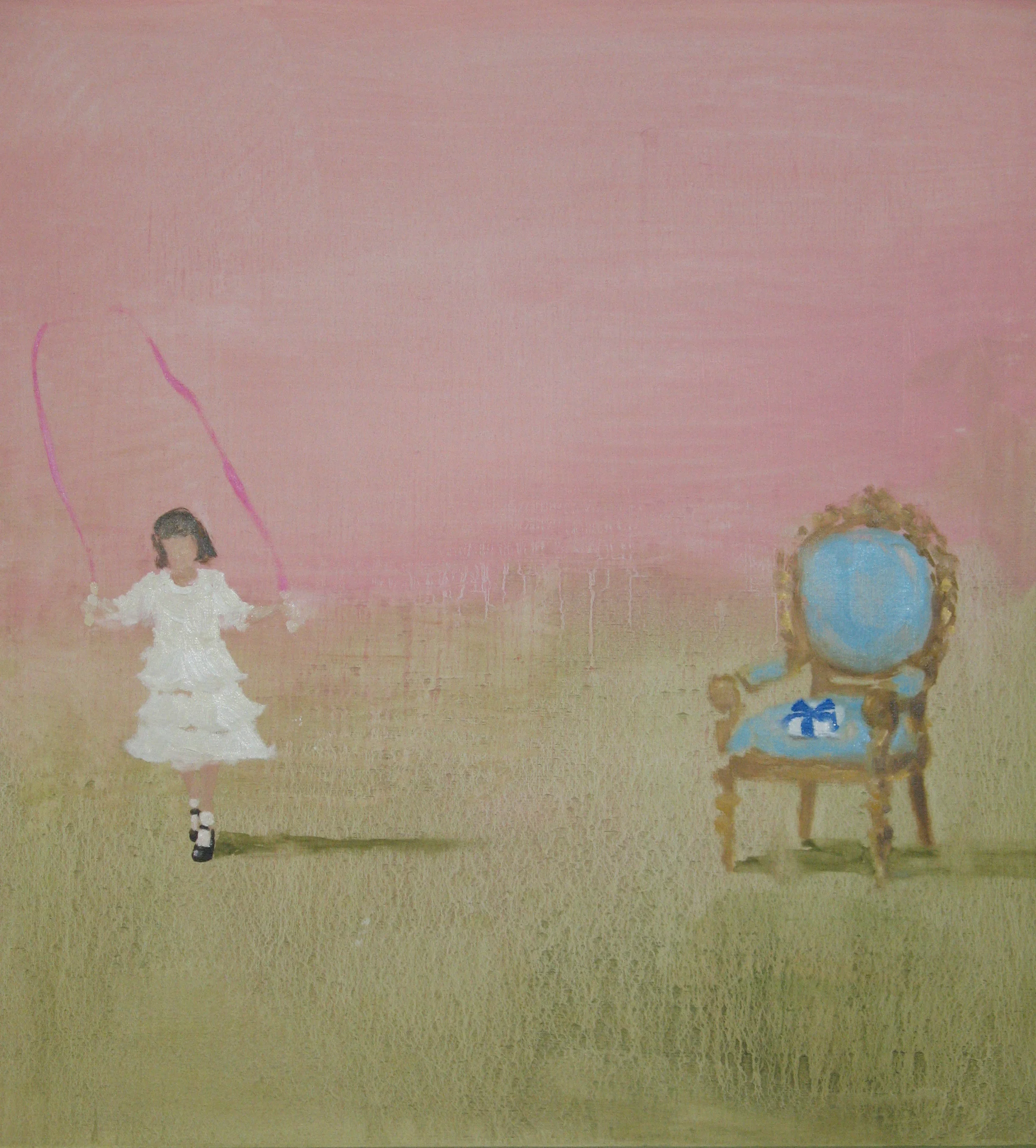 Painted Room (shifting thoughts) 16 x 16 in. oil on panel 2008