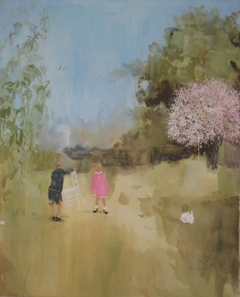 Window Seat (beauty that I didn't hear before) oil on canvas 60 x 48 in. 2008