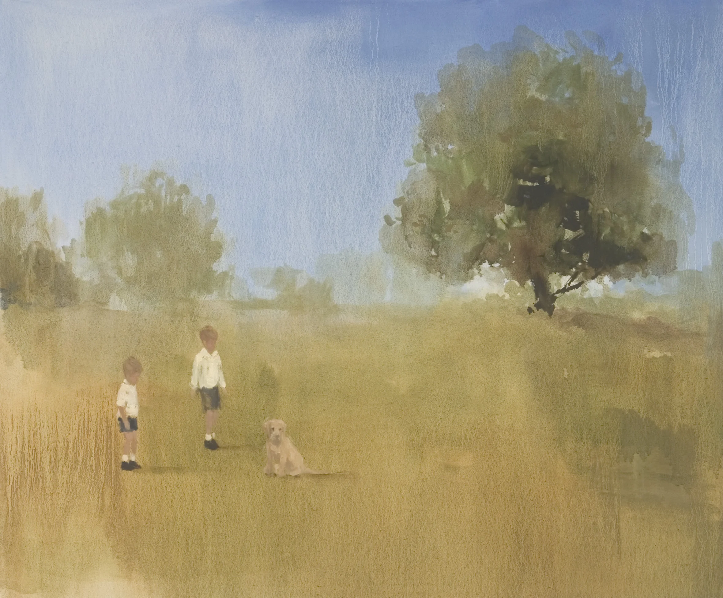Painted Room (shines in the sun at noon) oil on canvas 30 x 36in JPG.jpg