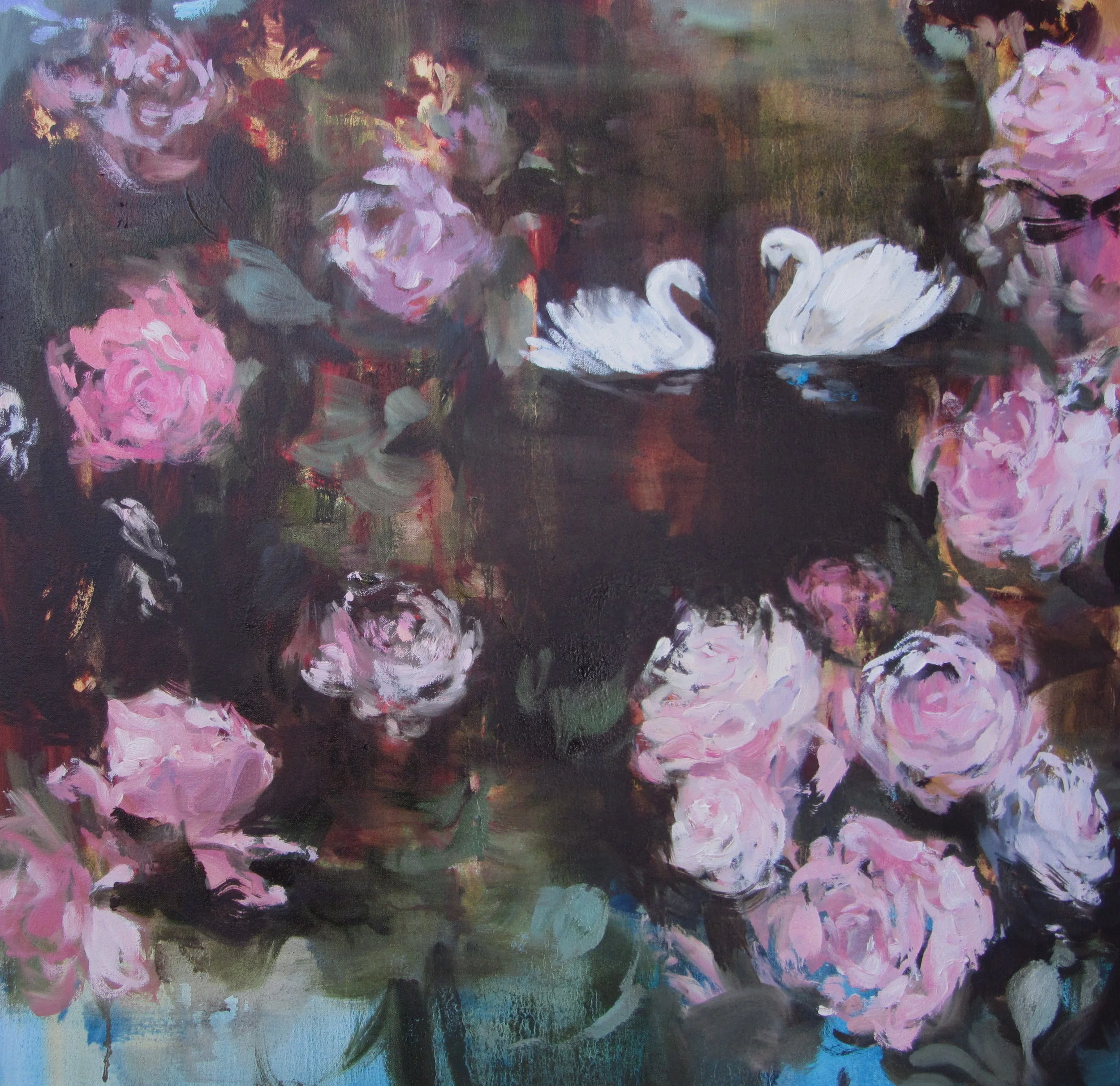  Museum (hello my love) oil on canvas 24 x 24 in. 2012 