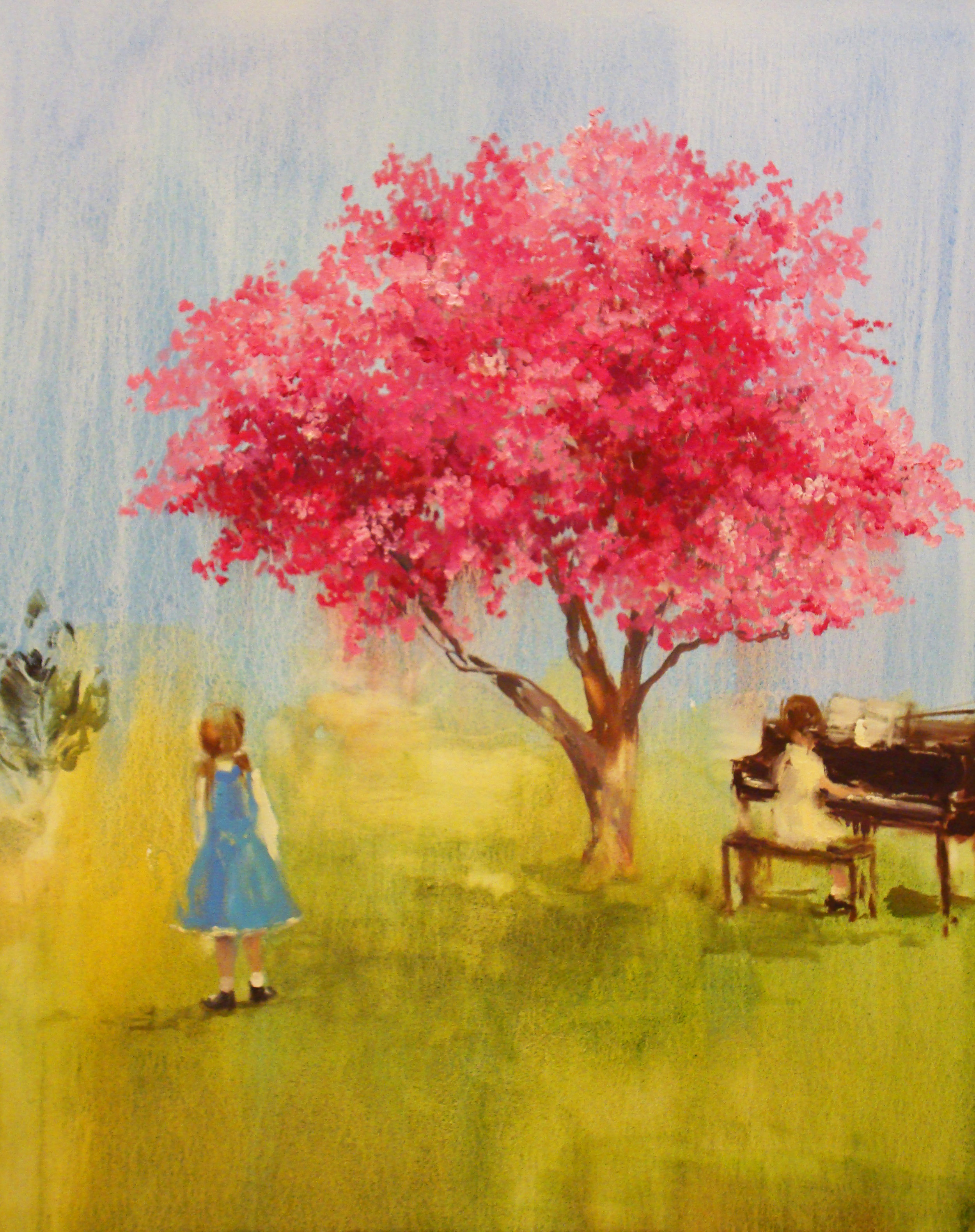 Vintage Suite (favourite song) 30 x 24 in. oil on canvas 2011
