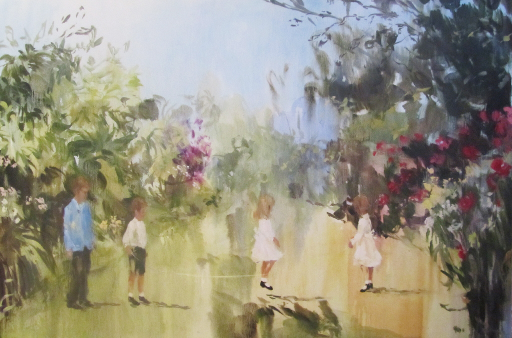 Vintage Suite (there was nothing that I ever wanted more) 48 x 72 in. oil on canvas 2011