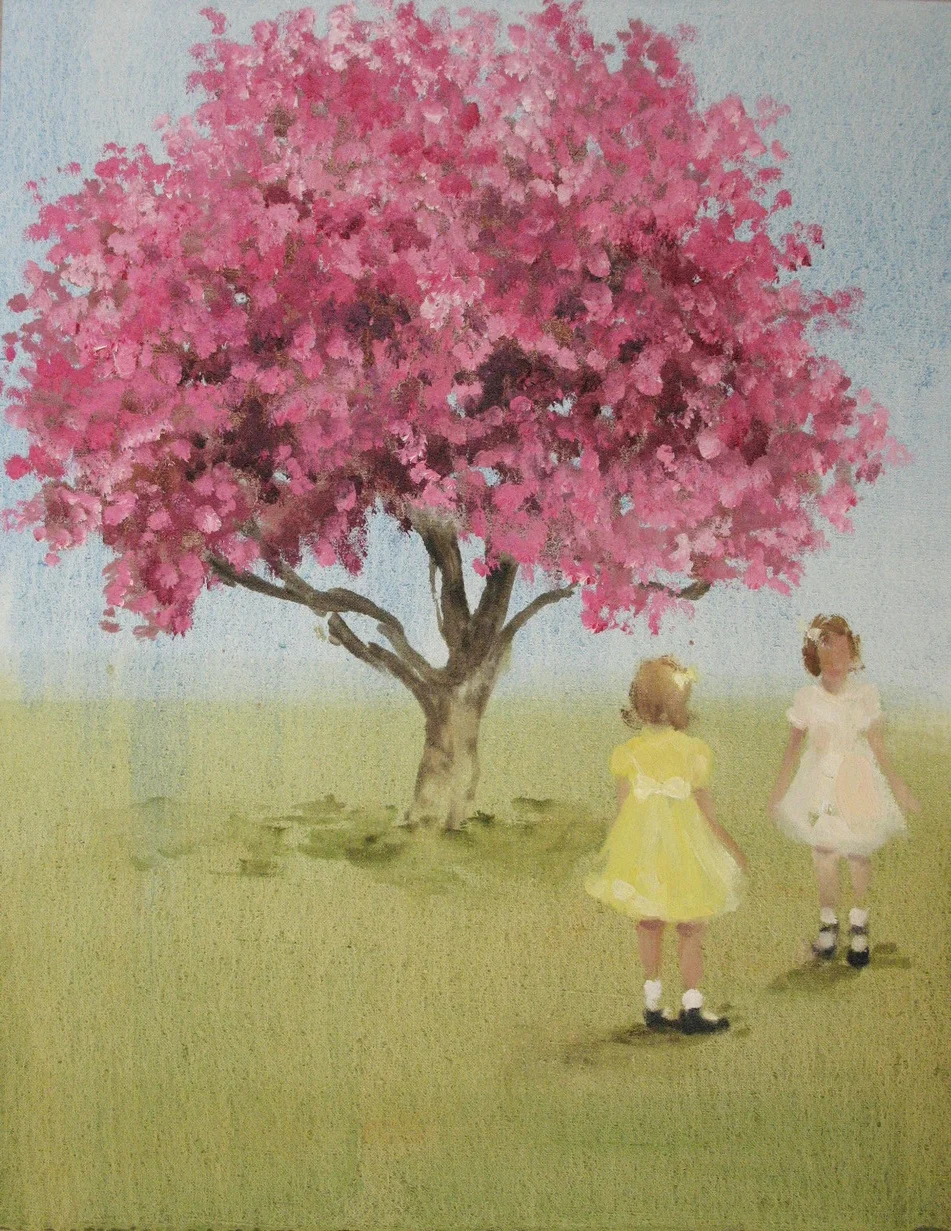Acoustic Cameo (daises and buttercups) oil on linen 14 x 11 in. 2009