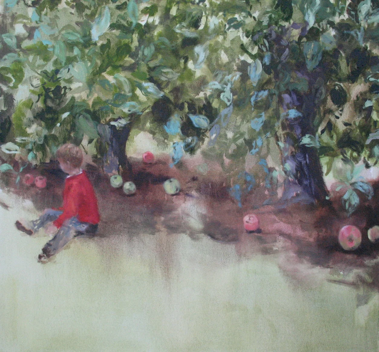 Acoustic Cameo (natural state) 34 x 36 in. oil on canvas 2009
