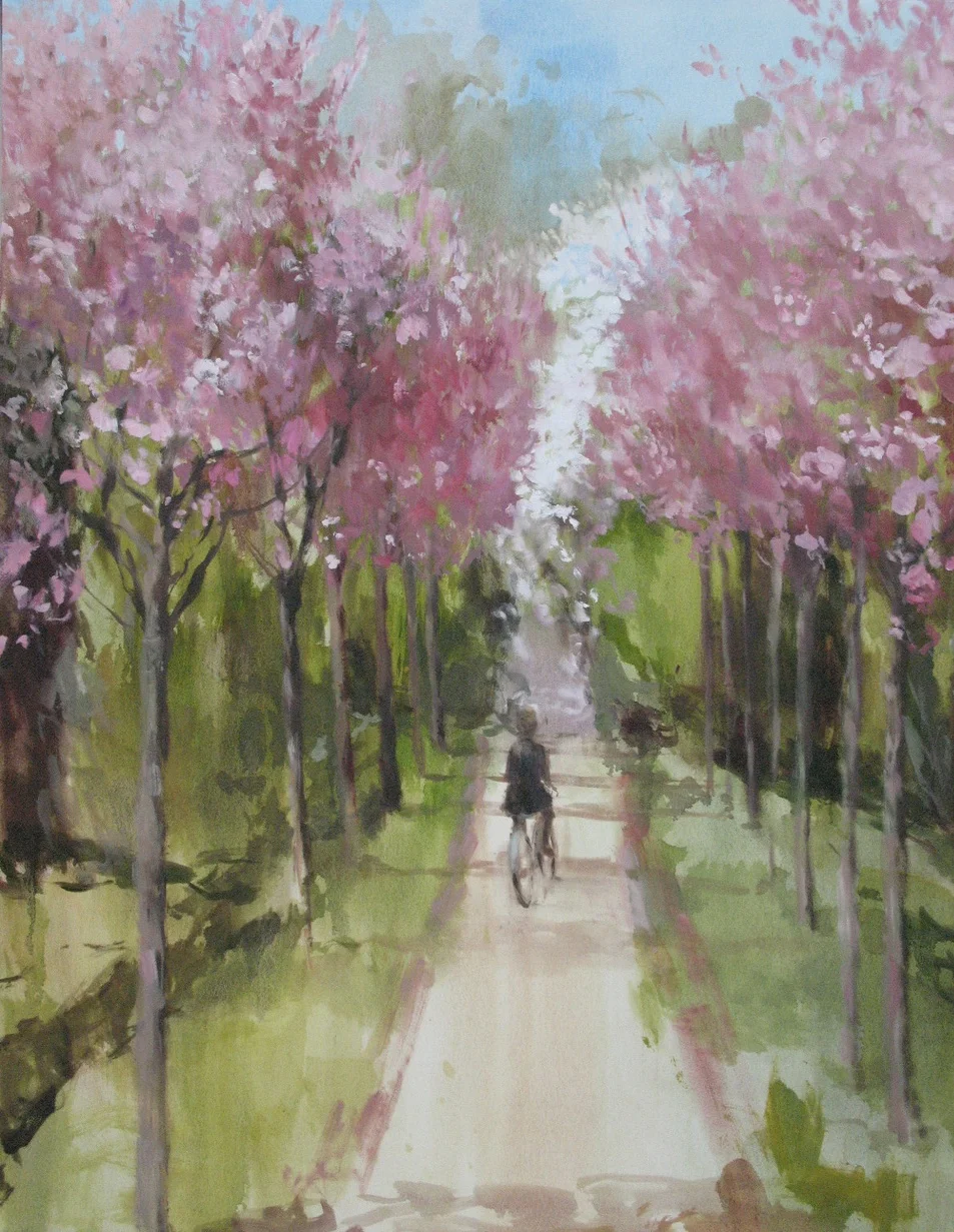 Acoustic Cameo (so I'll stay) oil on canvas 60 x 48 in. 2009