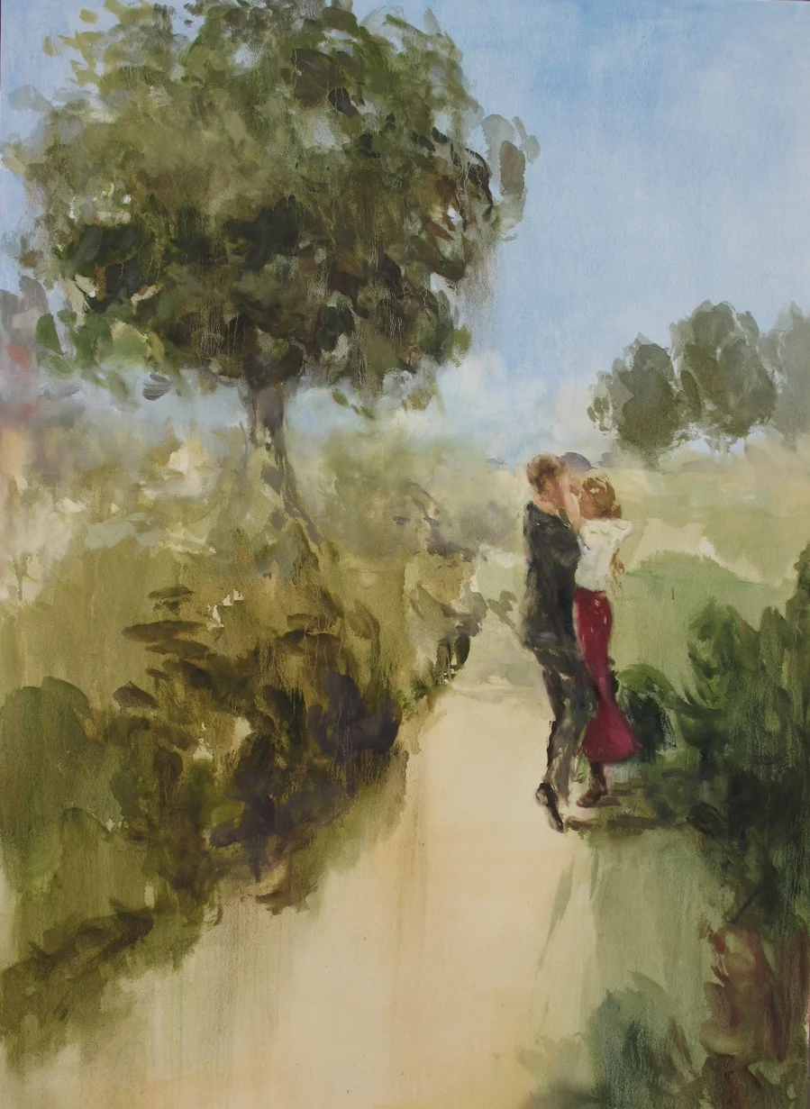 Acoustic Cameo (the place that I love) 66 x 48 in. oil on canvas 2009