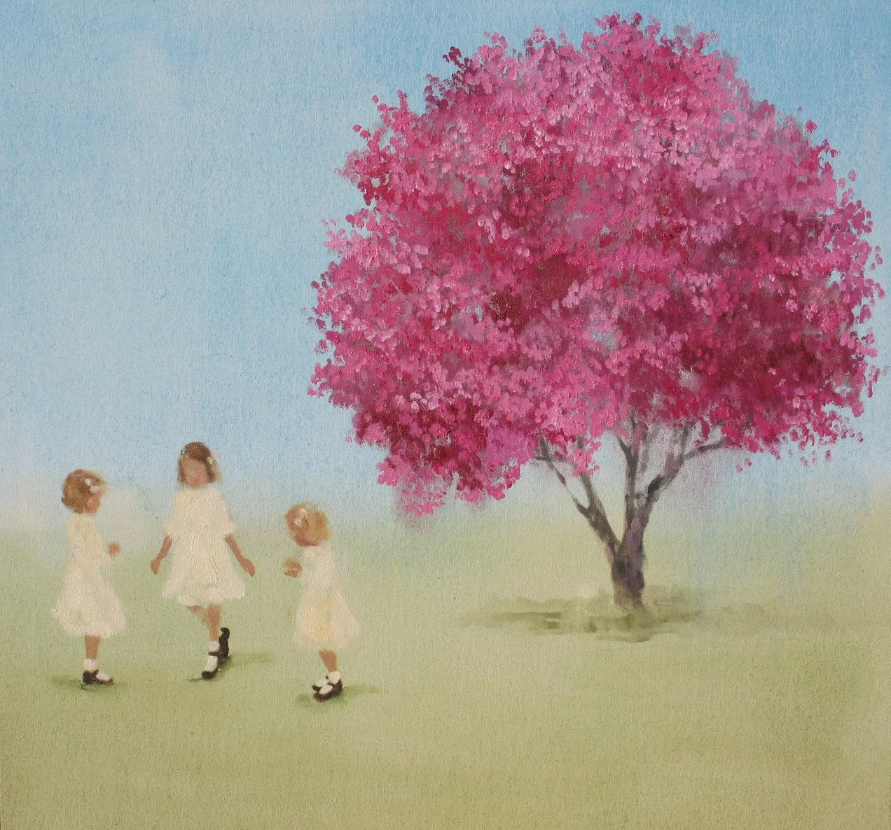 Acoustic Cameo (three songs) 20 x 20 in. oil on canvas 2009