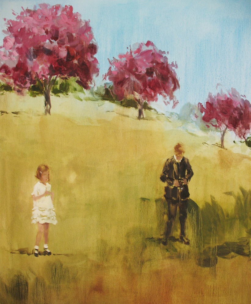 Canopy (in my time) 48 x 40 in. oil on canvas 2010