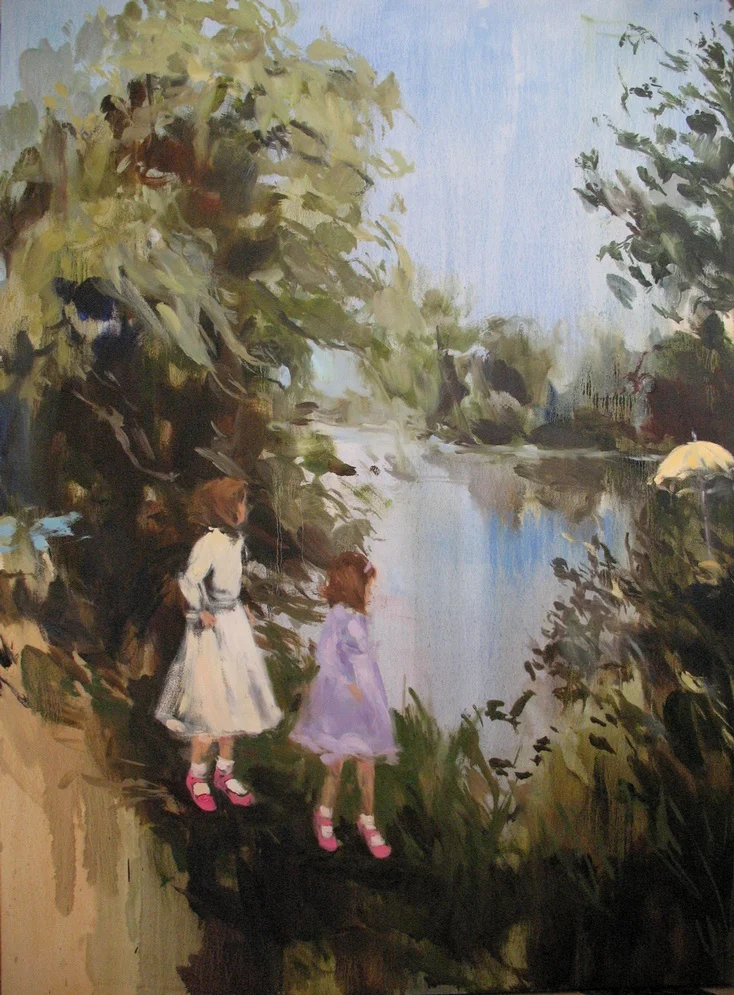 Canopy (when tomorrow comes) 66 x 48 in. oil on canvas 2010