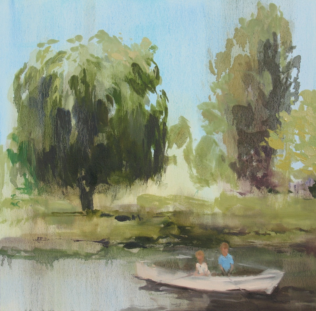 Canopy (you've ever seen) 24 x 24 in. oil on canvas 2010