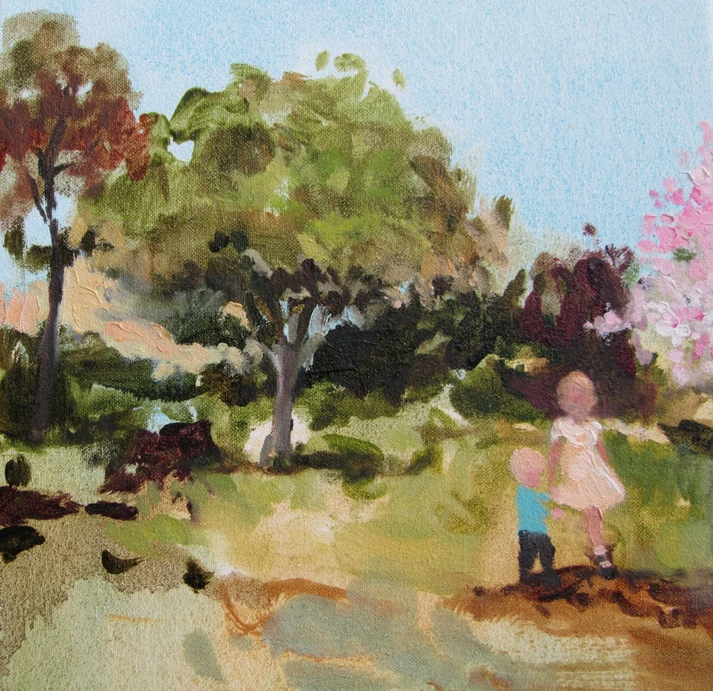 Story Heart (sweet, sweet music) 8 x 8 in. oil on canvas 2011