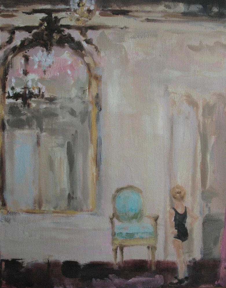 Velvet Carousel (tap) 14 x 11 in. oil on linen 2010