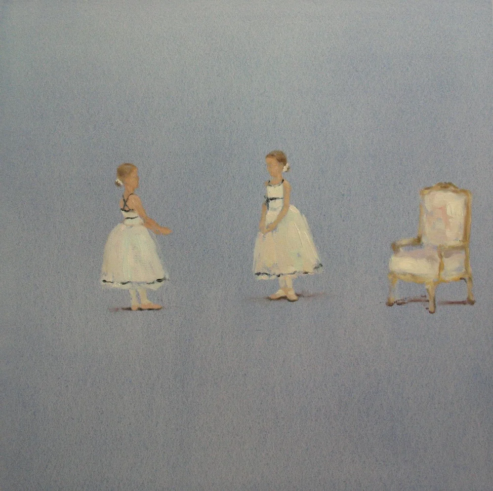 Velvet Carousel (ballet) 24 x 24 in. oil on canvas 2010
