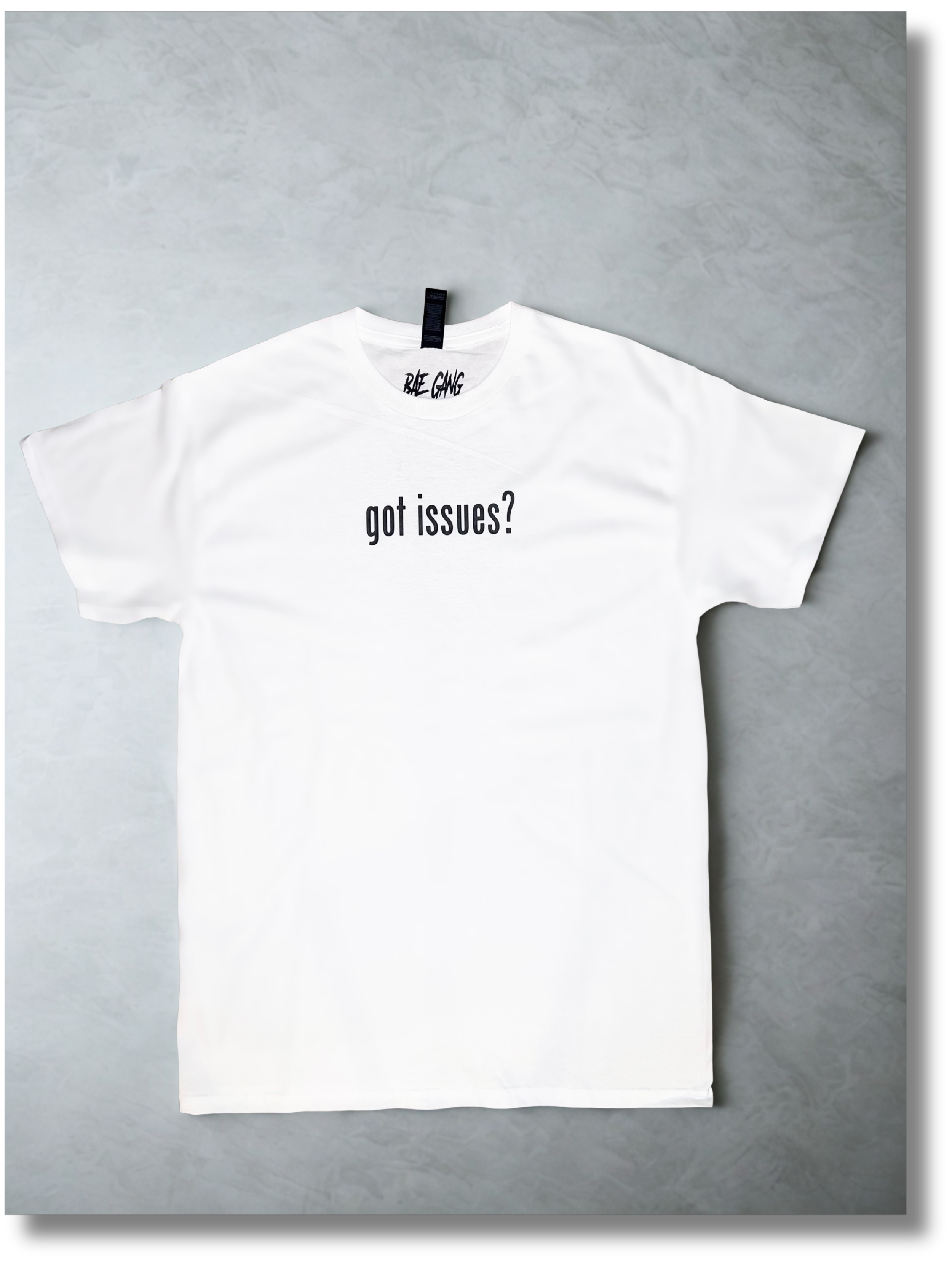 Got issues? T shirt English+Korean