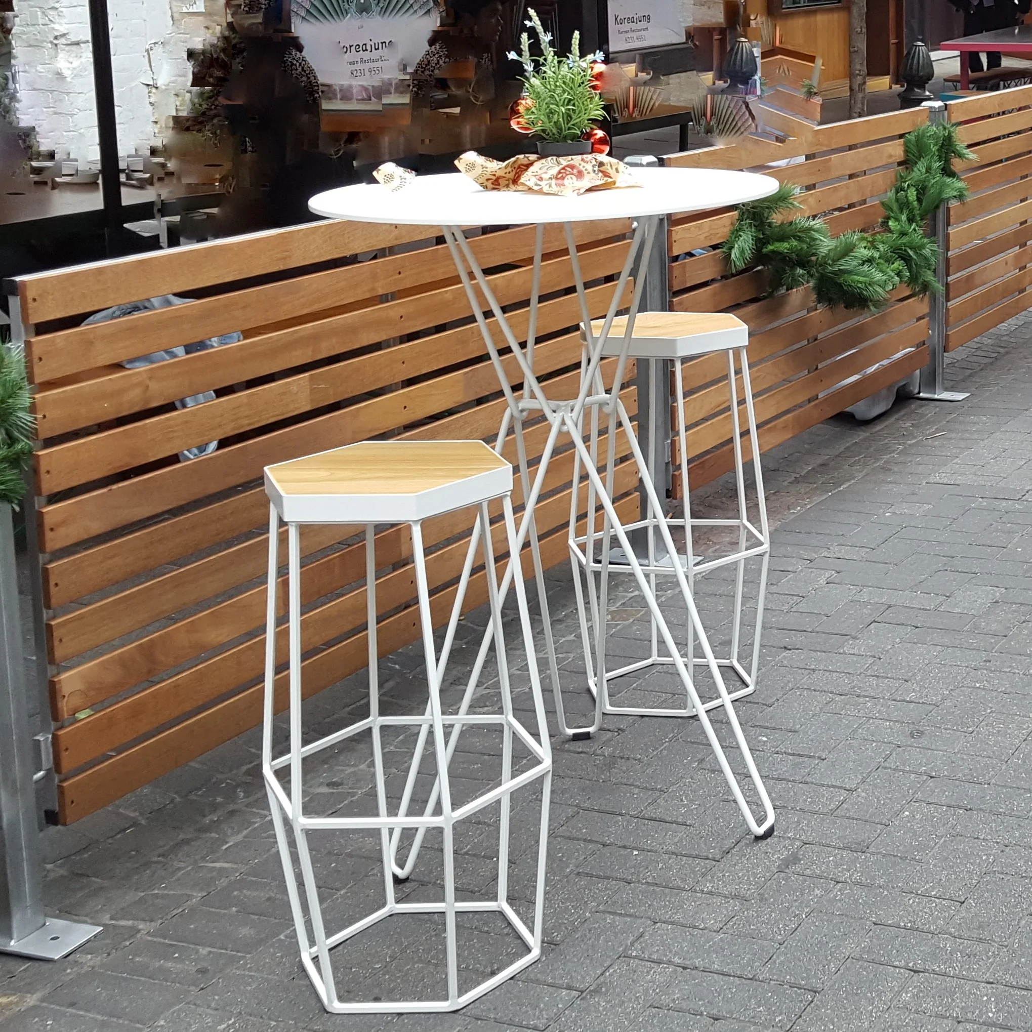 Paris High Bar Table & Kensington Stools .jpg