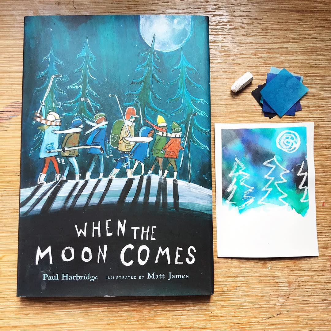 When the Moon Comes by Paul Harbridge and Matt James ( Craft tutorial )