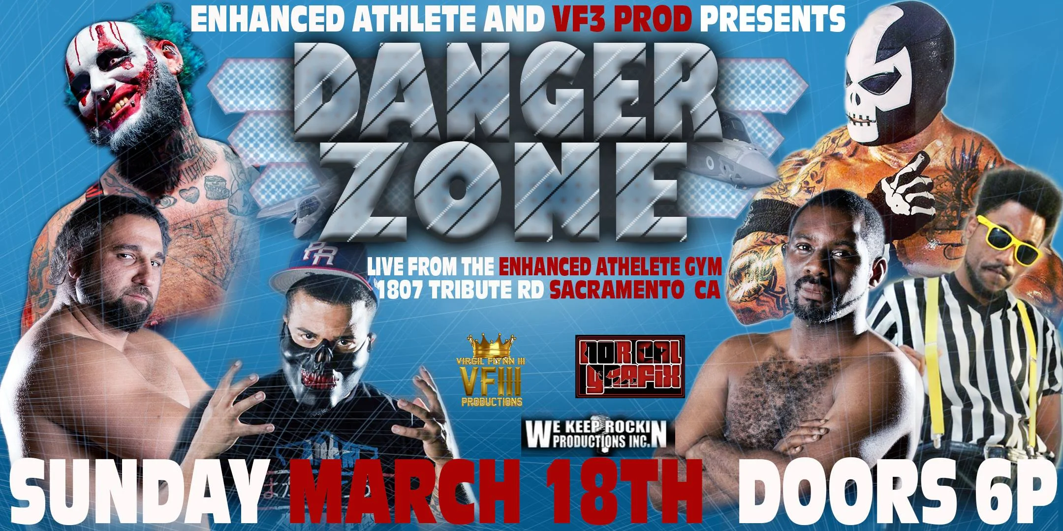 Virgil Flynn III Productions presents: DANGER ZONE