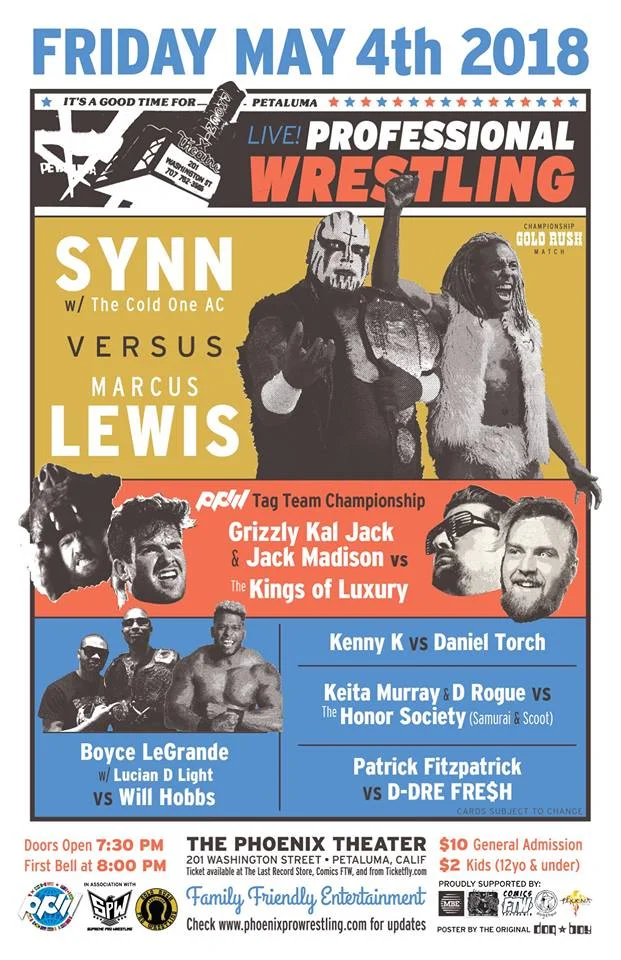 Phoenix Pro Wrestling at The Phoenix Theater