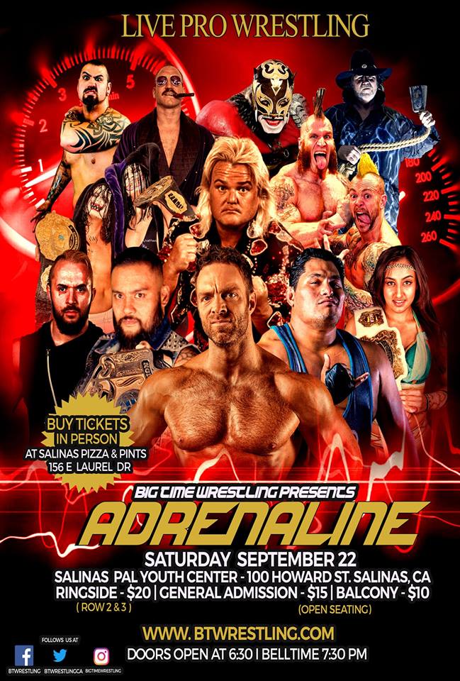 Big Time Wrestling presents Adrenaline