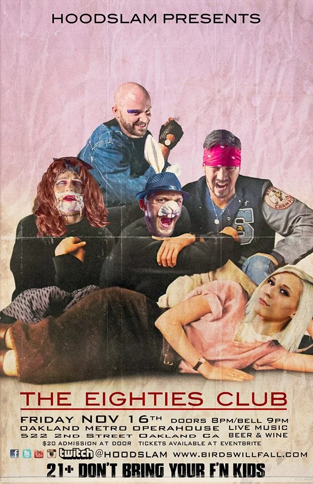 Hoodslam presents 80's for the Ladies