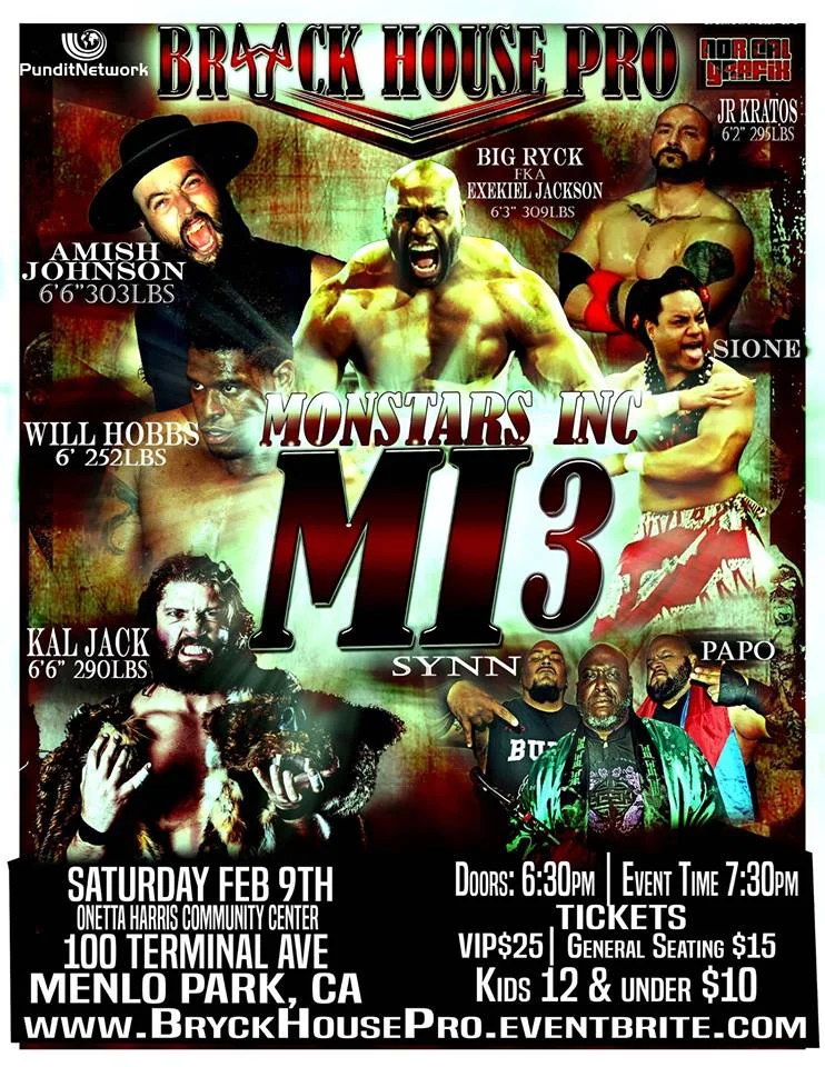 Bryckhouse Pro Wrestling presents Monstars Inc 3