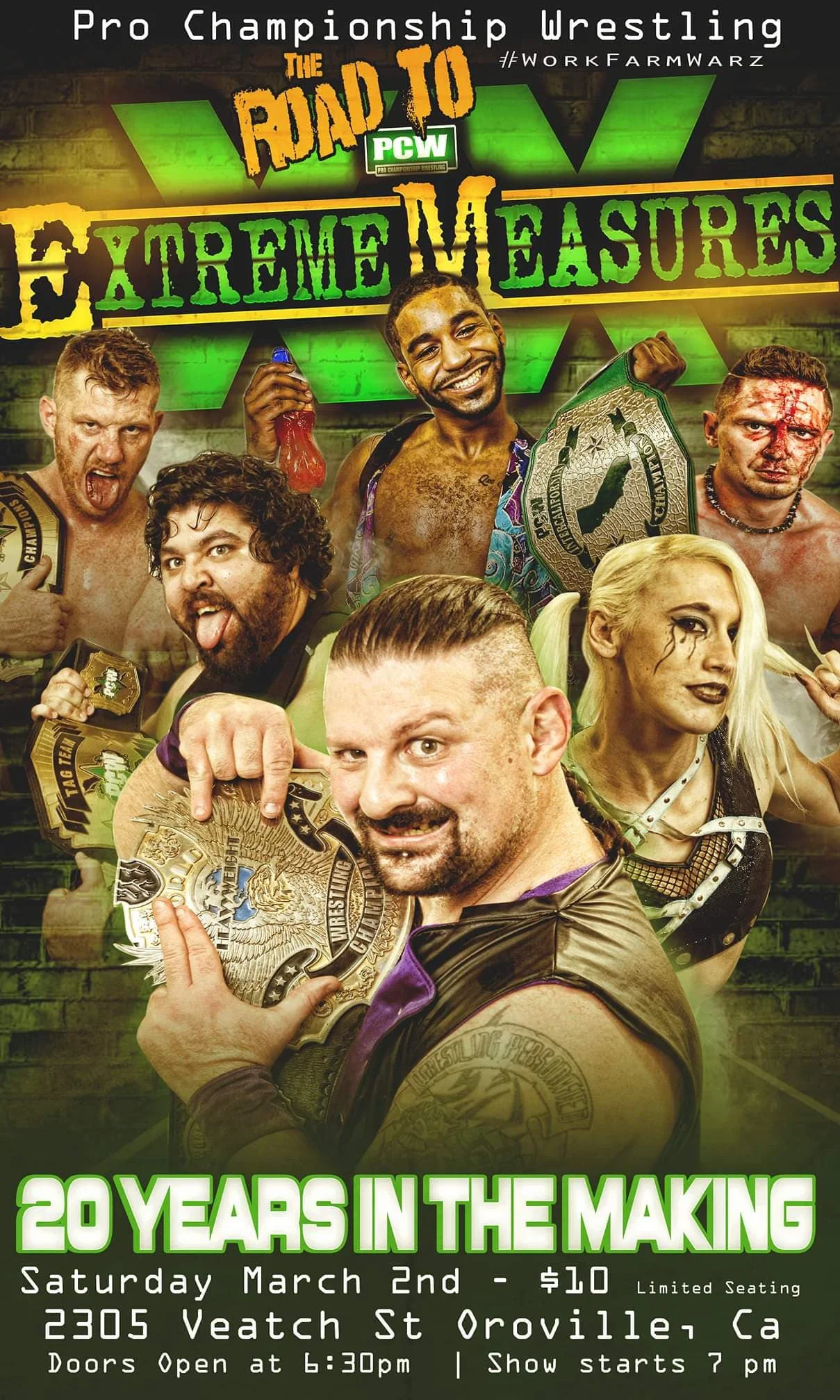 Pro Championship Wrestling presents The Road to Extreme Measures