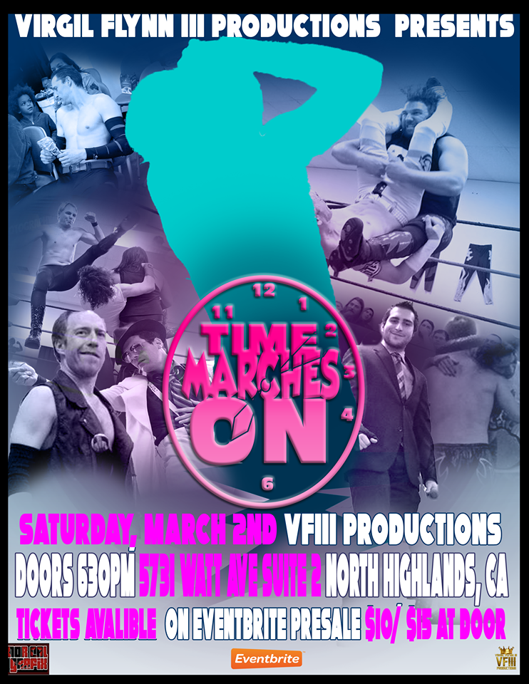 Virgil Flynn III Productions presents Time Marches On