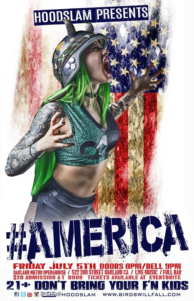 Hoodslam presents #AMERICA