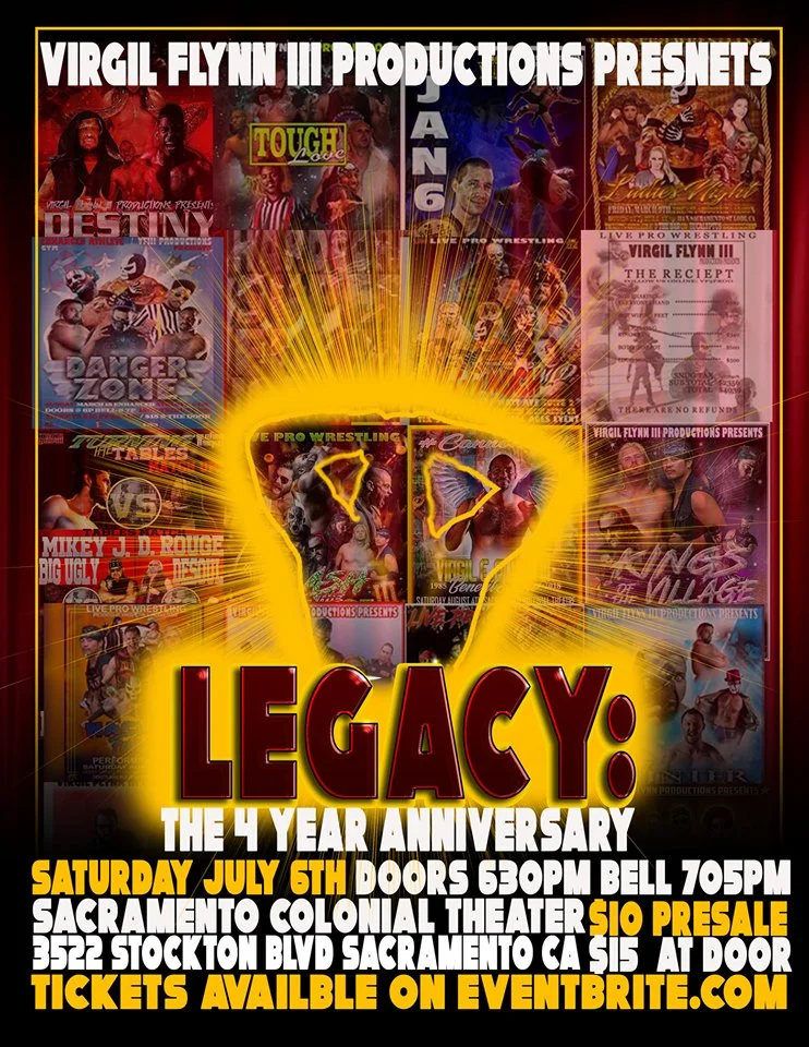 Virgil Flynn III Productions presents 4 Year Anniversary