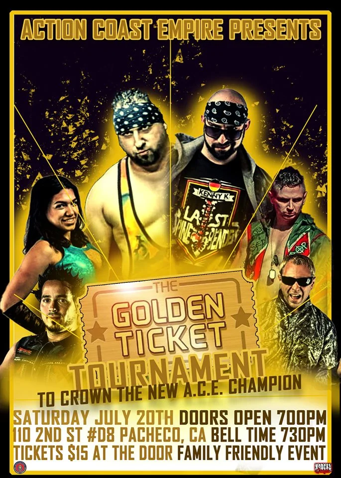 Action Coast Wrestling presents Golden Ticket