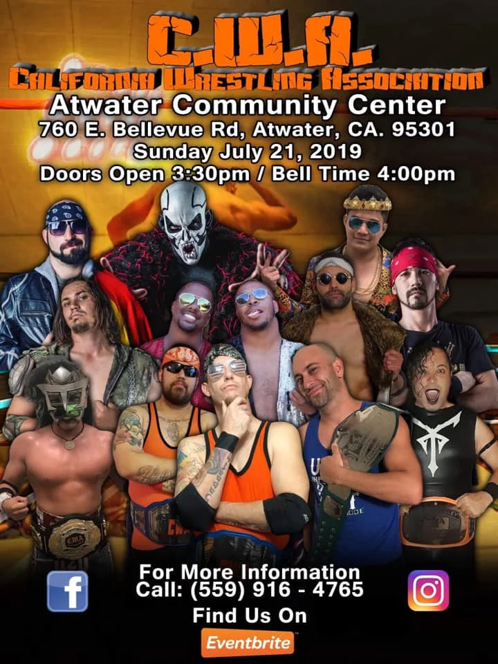 California Wrestling Association presents All Out War