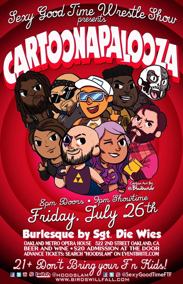 Hoodslam presents CARTOONAPALOOZA