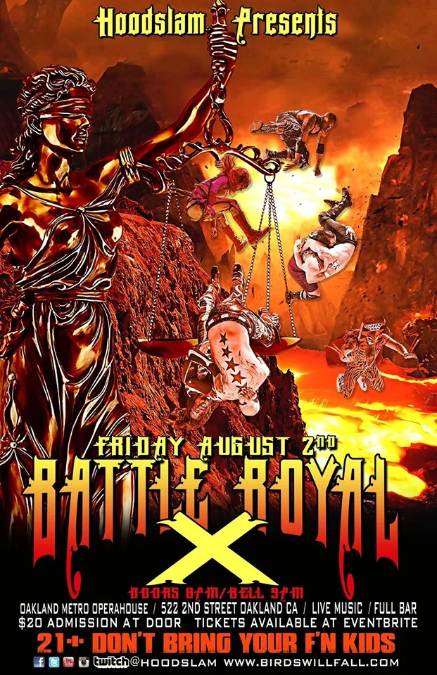 Hoodslam presents Battle Royal X
