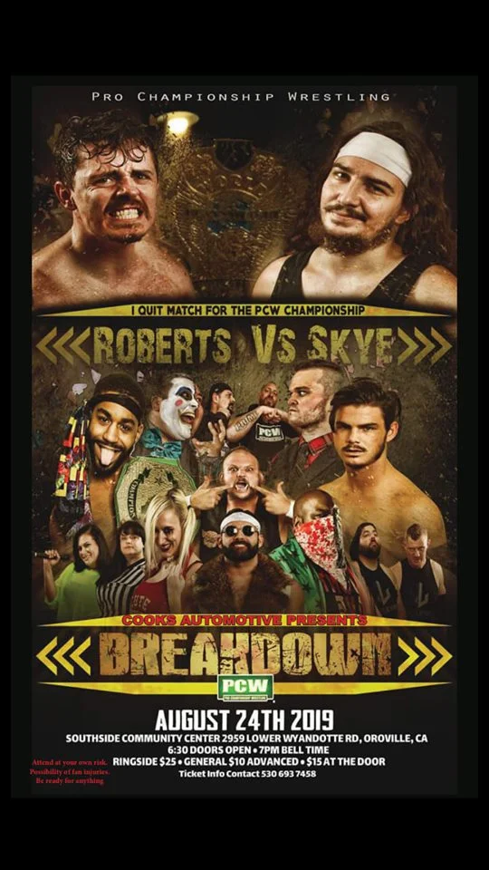 Pro Championship Wrestling presents Breakdown