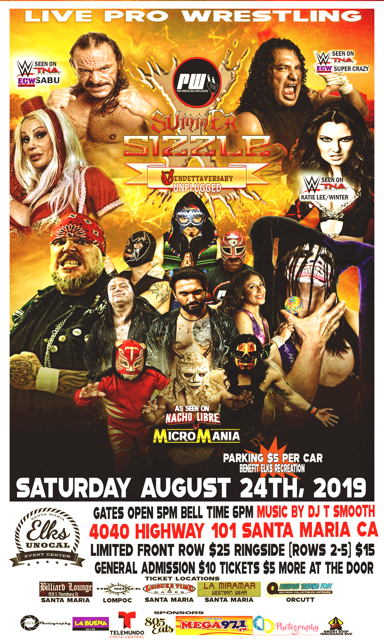 Pro Wrestling Unplugged presents Summer Sizzle X