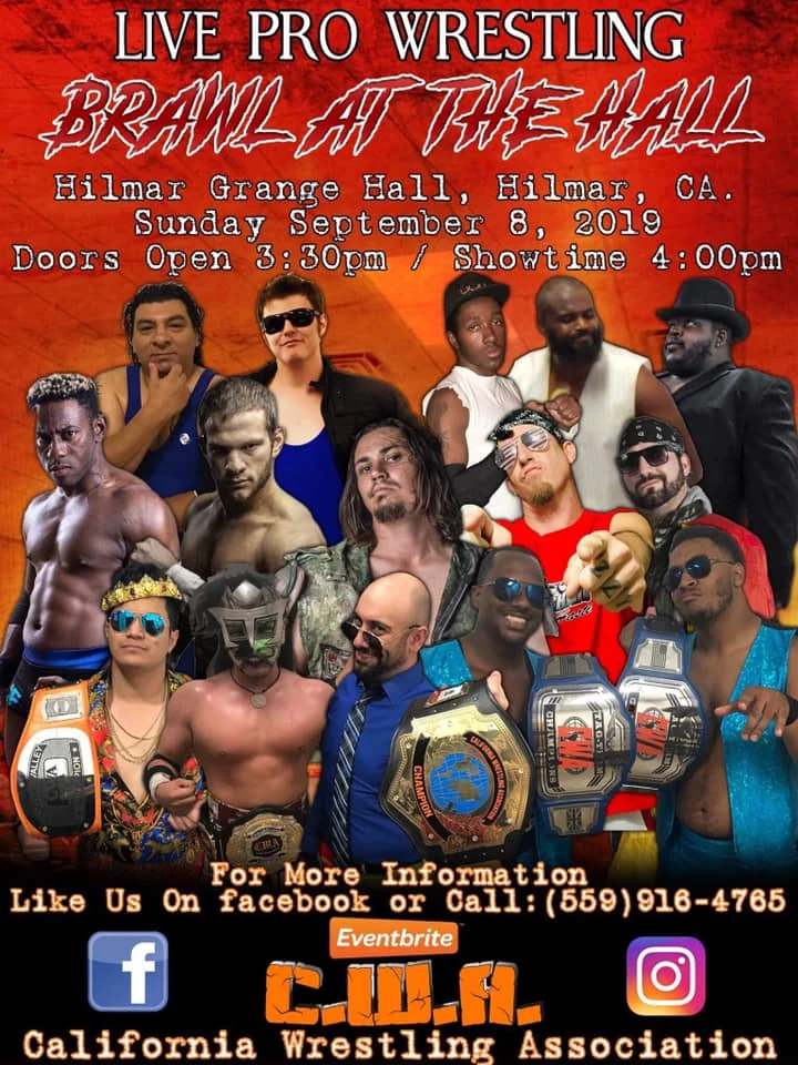 California Wrestling Association presents Brawl at the Hall