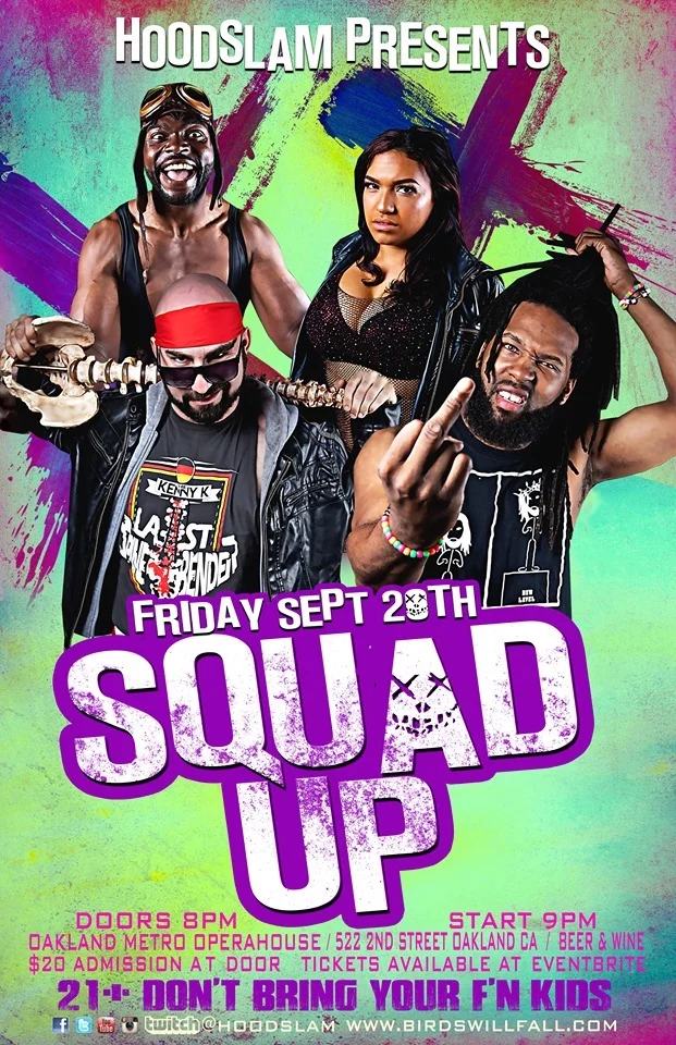 Hoodslam presents Squad Up